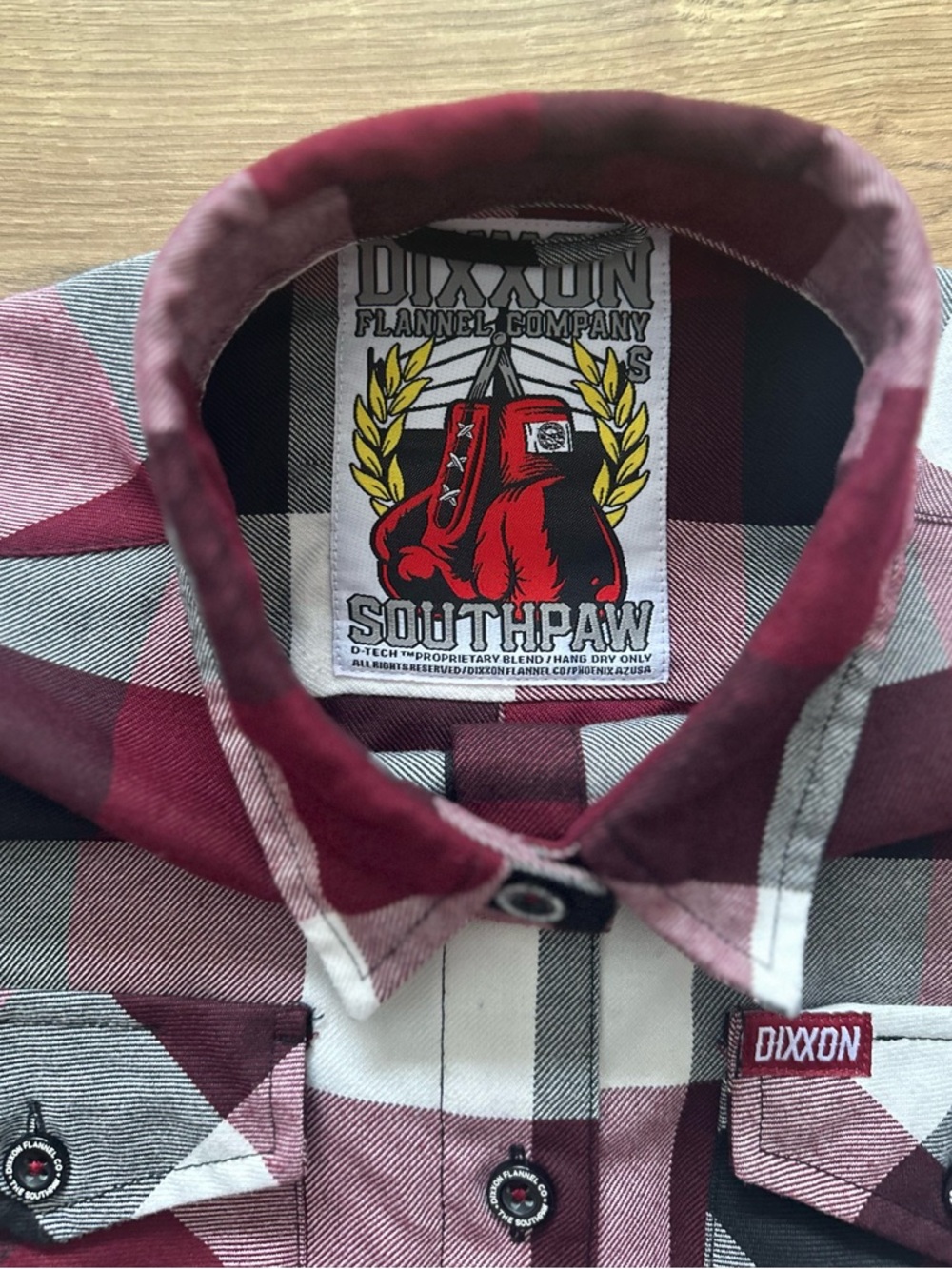 Dixxon Southpaw Flannel | Plaid Button Up | Women’s Small - Picture 2 of 5